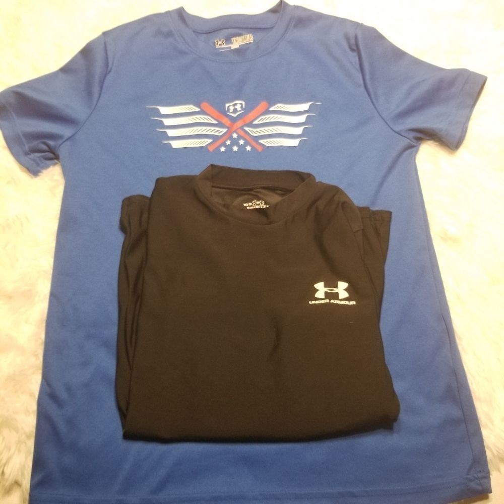 Under Armour heat gear shirts (set of 2)